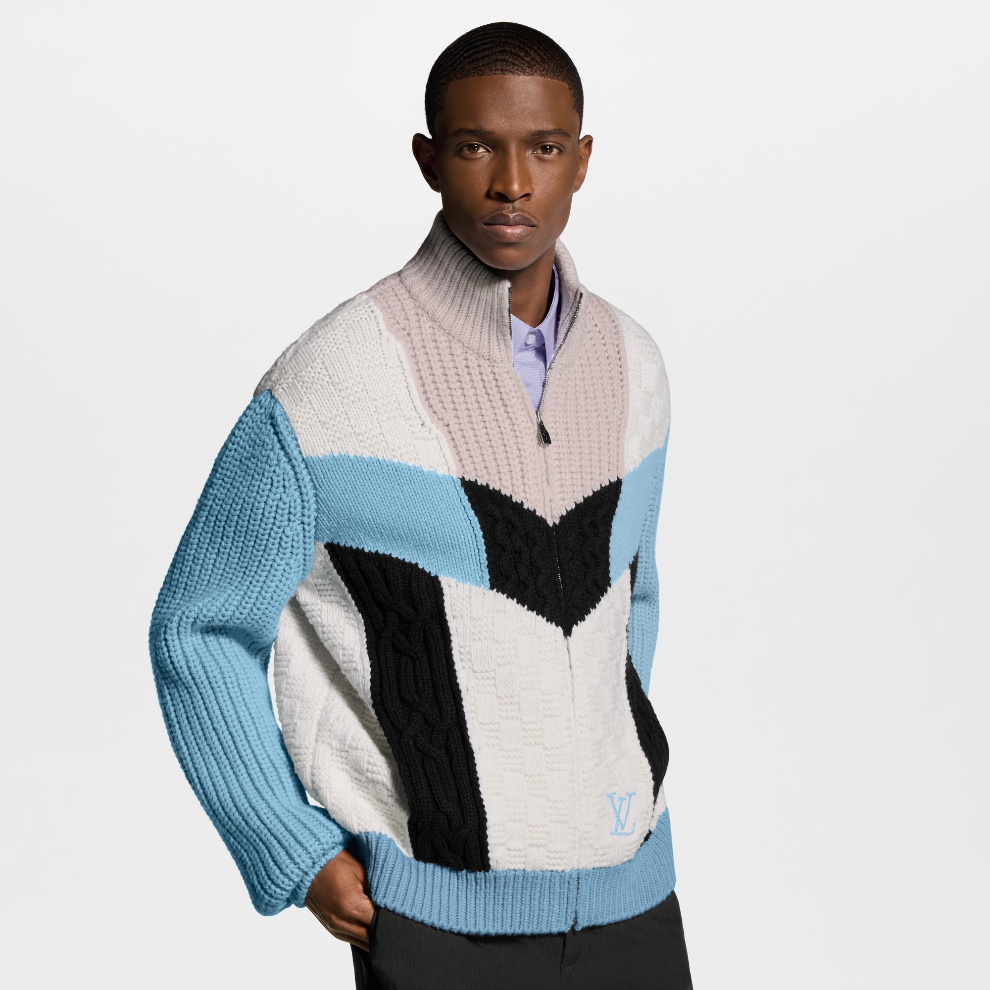 Knitted Signature Tracktop - Men - Ready-to-Wear | LOUIS VUITTON ®